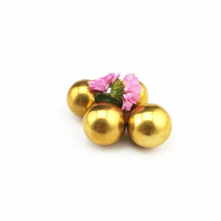 Wholesale small hollow brass metal ball