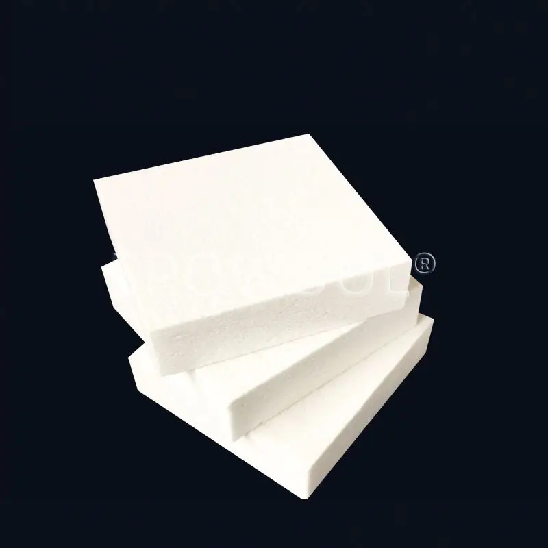 1430 high zirconium heat insulation fireproof vacuum formed ceramic fiber board