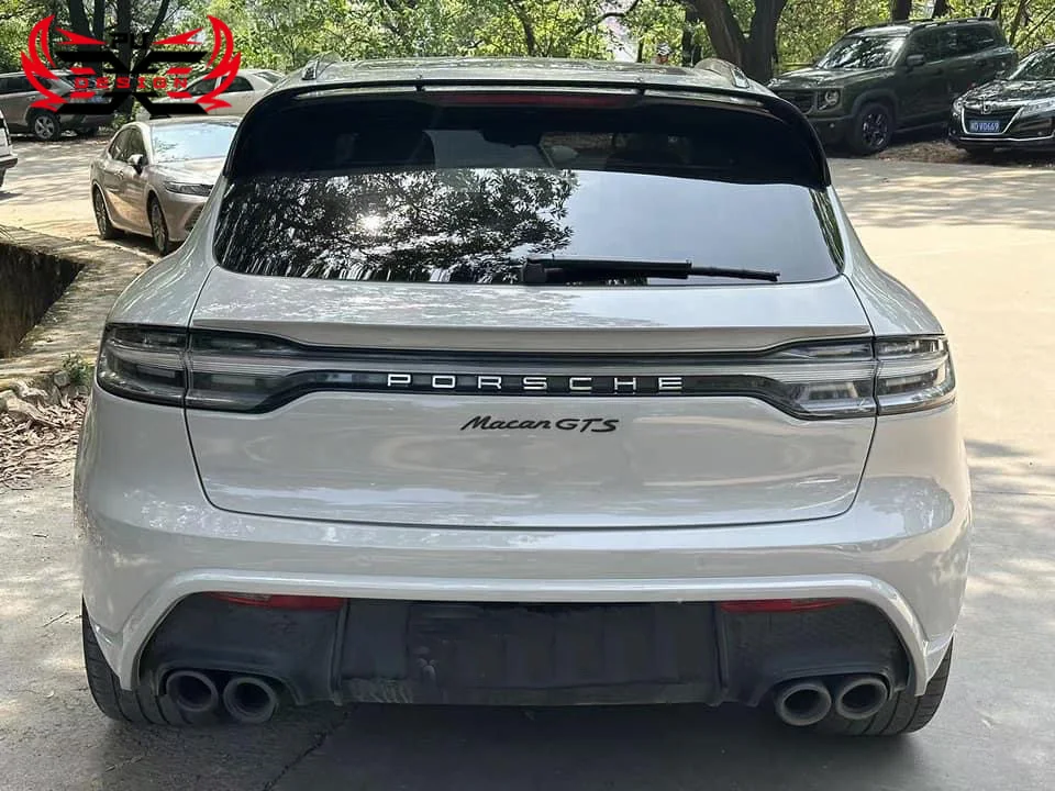 Wholesale For Porsche macan 95B.3 2014-2017 upgrade 2018-2023 macan FRP Front Bumper Rear Bumper Body Kit
