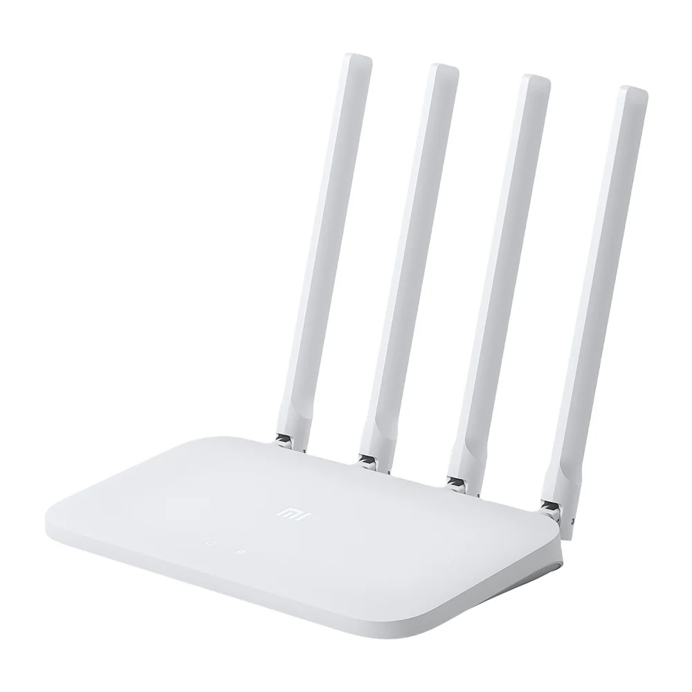 Original Xiao mi WIFI Router 4C Router APP Control 64 RAM 802.11 b / g / n 2.4G 300Mbps 4 antennas wireless routers repeater for