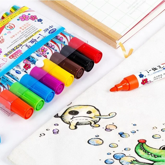 Высококачественные цветные маркеры, многоразовый тканевый маркер «сделай сам»