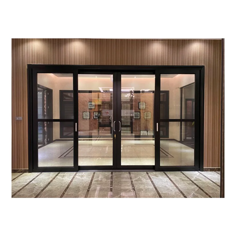 Lowest price exterior gate door custom style solid frame bedroom security door
