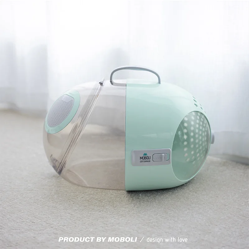 Cat Bag Breathable Transparent Portable Pet Cat Carries House Bag Outdoor Travel Handbag Space Capsule Pet Backpack Capsule