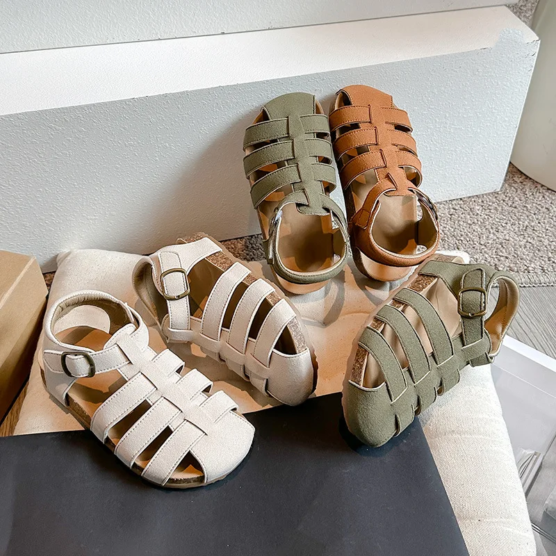 Wholesale New arrival Baby Summer Breathable Sandals Children Boys Girls Soft Sole Outdoor Sneakers Beach casual shoes Slippers