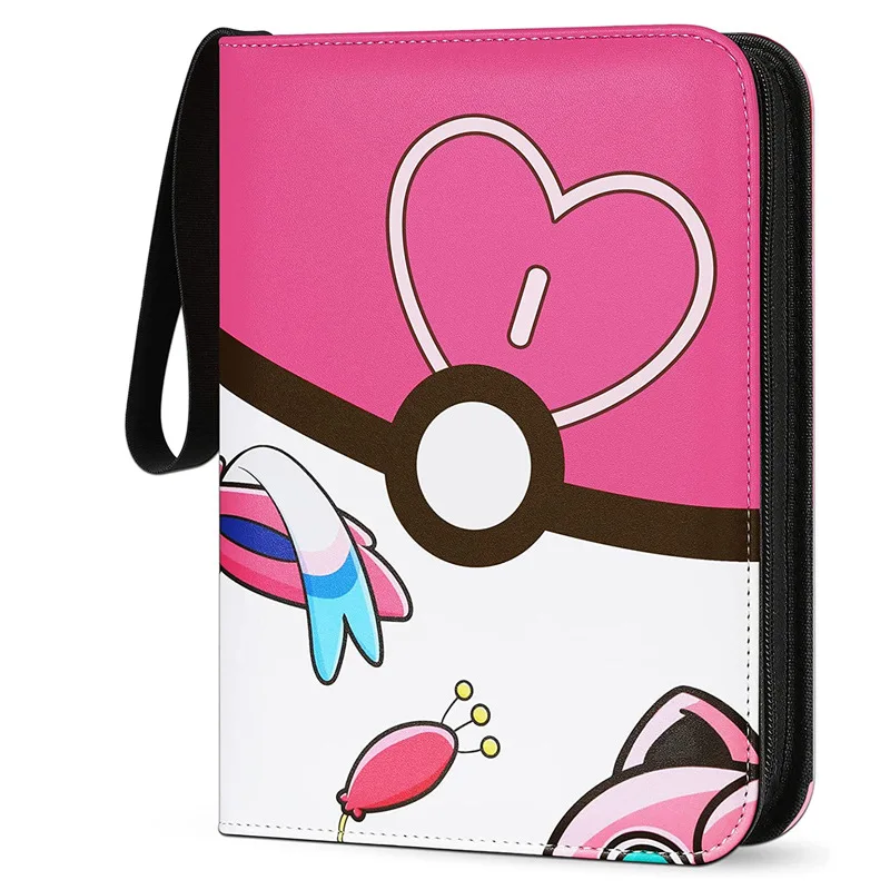 Wholesale Low price Hot trading card binder for collector collection  Binder 9pocket Gaming Card Collect Pm Tcg 400 Cards