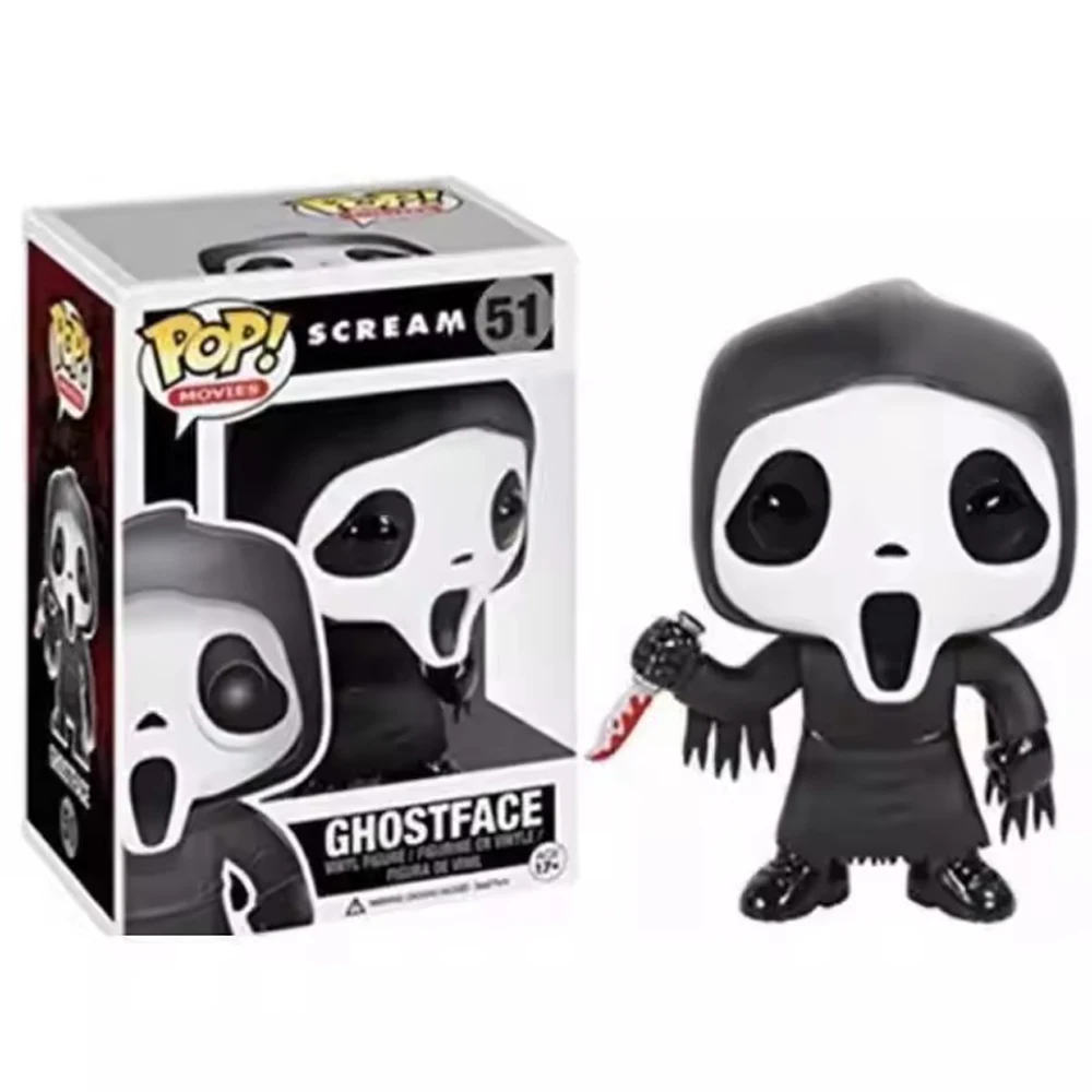 51 Scream Ghost Face Figure Doll Ghostface Model Toy