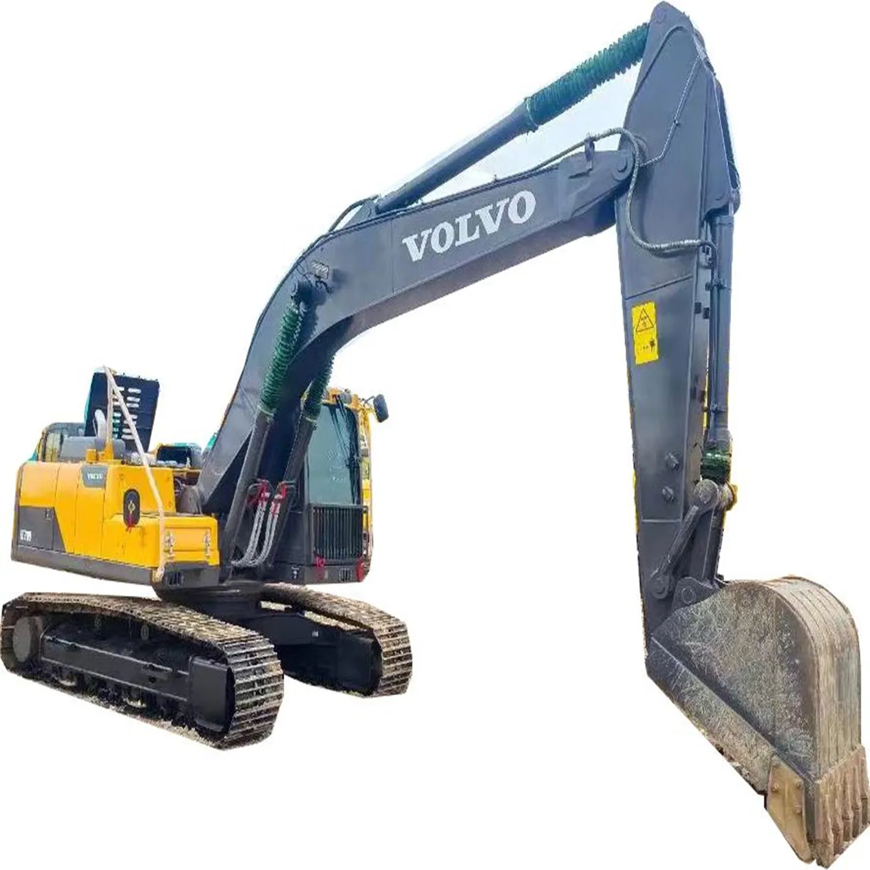 Original Volvo 20 ton long arm High Quality Used medium volvo ec200 excavator ec200  for sale in Shanghai