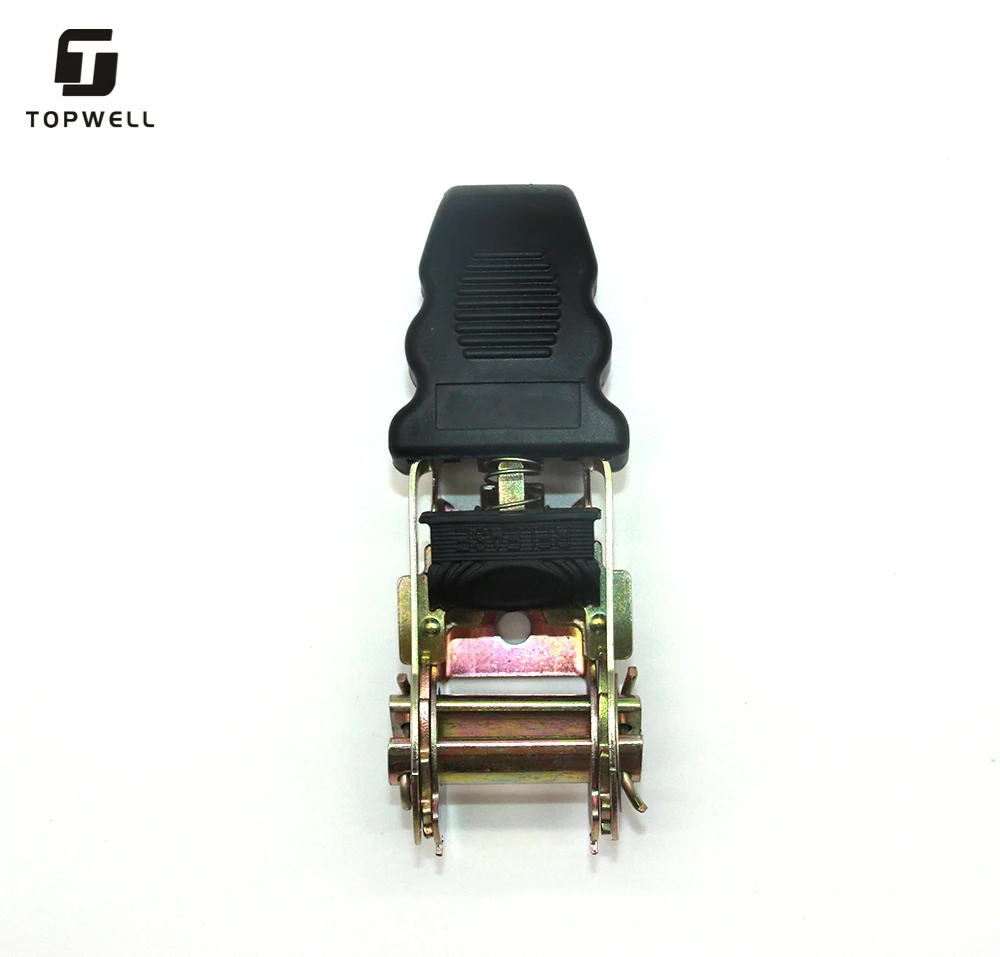 Ex-factory price 25mm rubber ratchet with black plastic handle