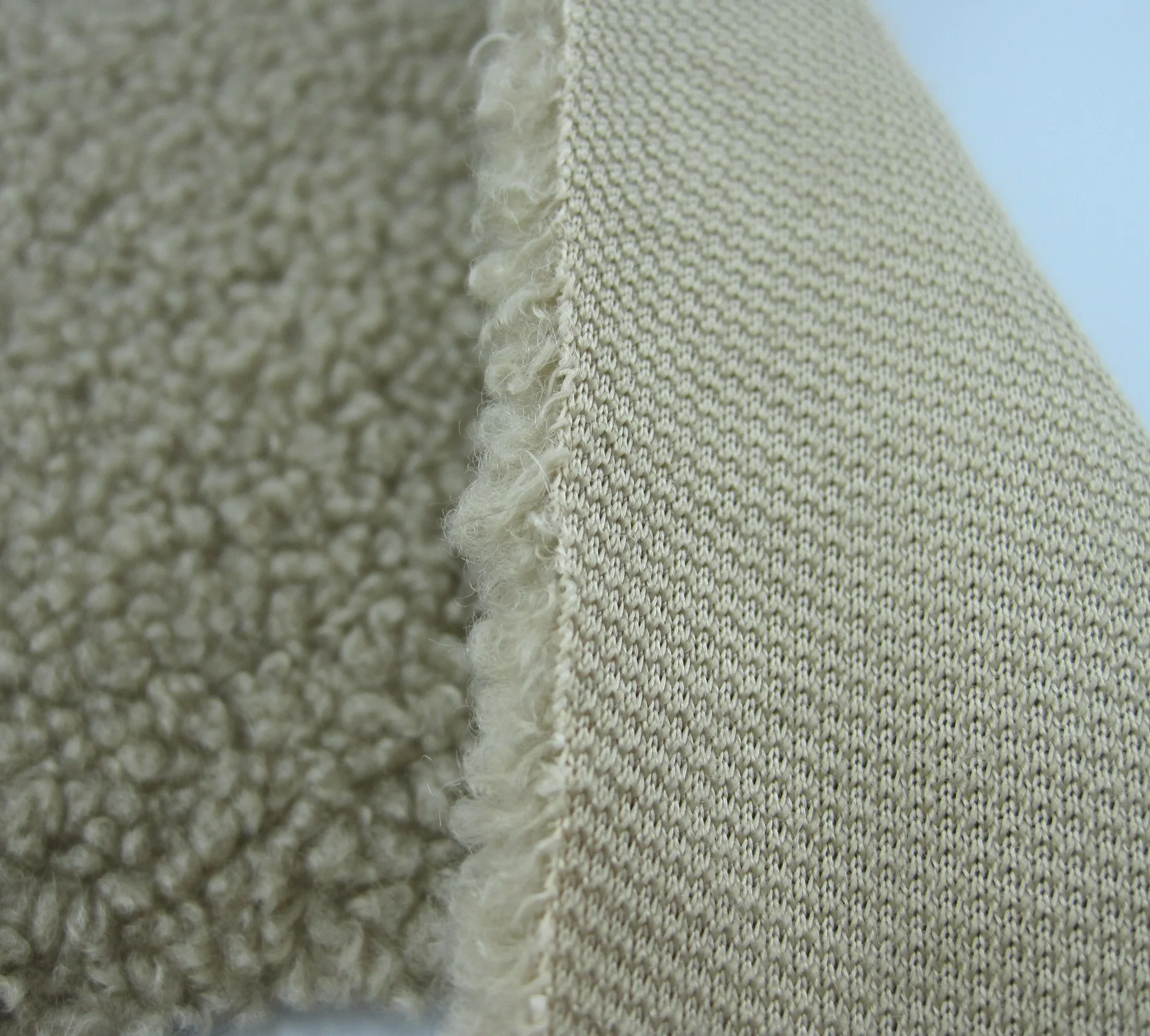 High Quality TEDDY Fur Curly Faux Fur For Garment/ Home textiles / Toy/ Kids Wear/