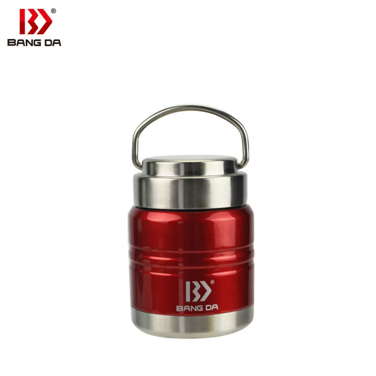 Двойные стенки с вакуумной изоляцией из нержавеющей стали BPA бесплатные еды термос-бутылка для обеда банка