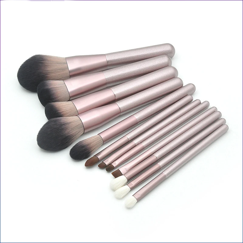 Good Quality China Manufacture Professional Make Up Brushes Set 12Pcs
