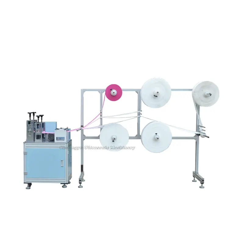 Ultrasonic Roll Cutting Particulate Filter Fabric Circle Cutting Machine For Bayonet Welding