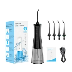 High Quality Smart electric water toothpick 300ML  water tank Portable USB  Water Flosser  Dental  Oral Irrigator with 6 modes
