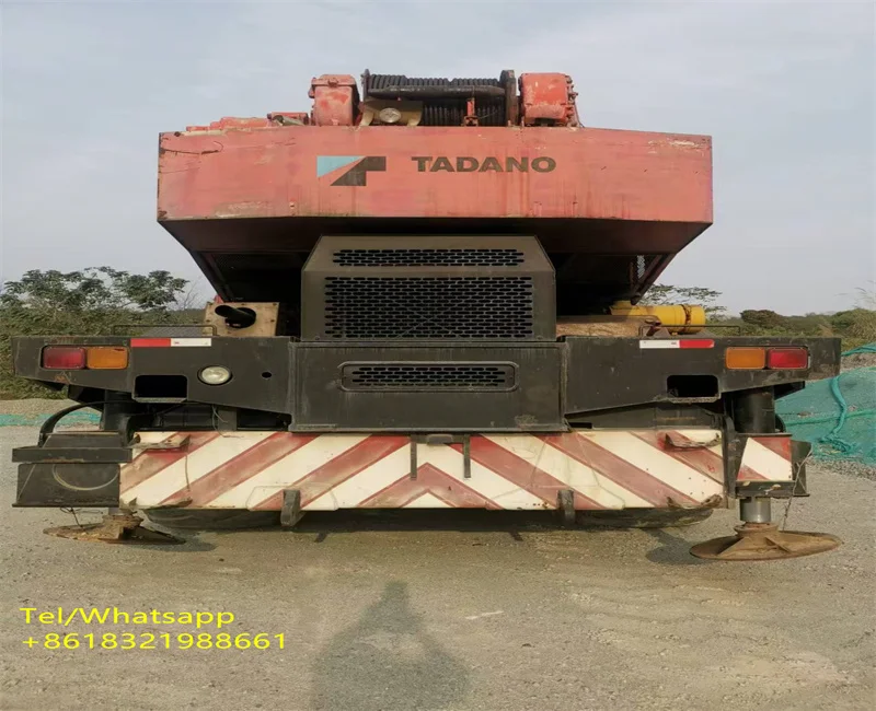 Tr 500ex Tadano rough crane 50 ton with mistubishi engine,Japan made original Tadano tr500ex lifting crane in Shanghai China