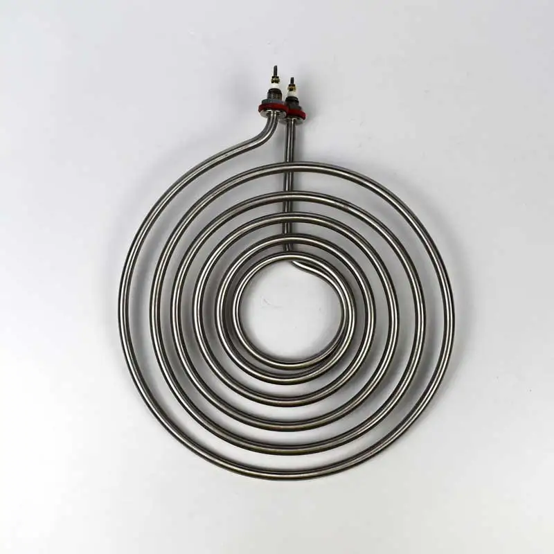 Laiyuan 220V 3KW Grill Baker Parts Electric Heating Element Stainless Steel Circular Spiral Coil Tube Tubular Heaters For Oven