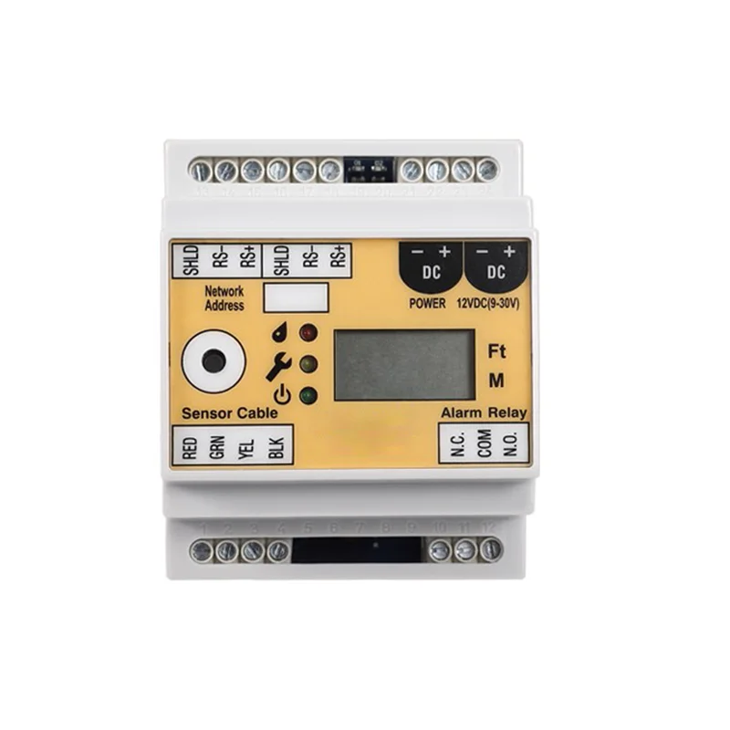 RS485 Water Sensor Leak Cable Water Sensor Leak Detection 4 Wire Locating Water Leak Sensing Cable