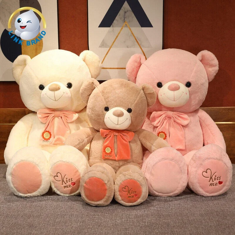 Bear Fuchsia Giant Doll Stuffed Plush Candle Mould Bears 7 Feet American 100 Cm 2 Meter Pluche 130 Teddy