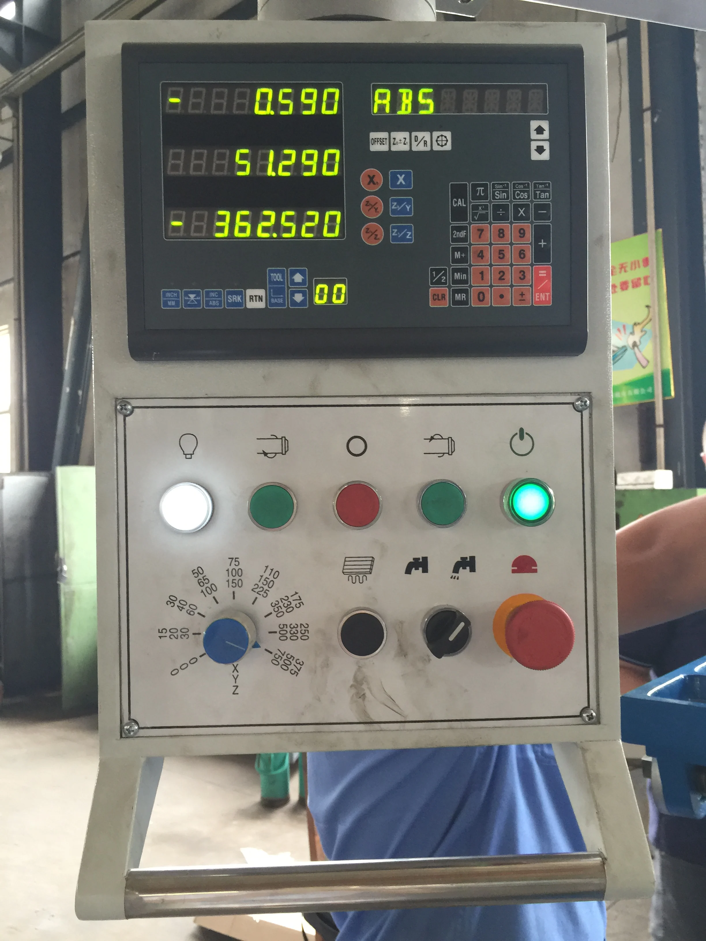 Cheap Vertical Milling Machine ZX6350 Fresadora Manual