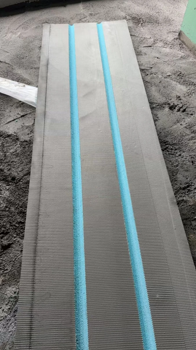 XPS tile backer board Granite Shower Base Xps Composite Wall Thermal Insulation Floor Panel Styrofoam Block Membrane Sheet