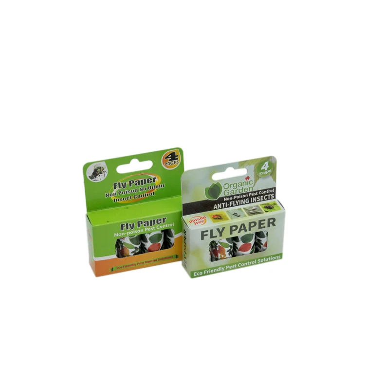 Eco-friendly Fly Paper High-efficiency Fly Trap Disposable Fly Trap Glue