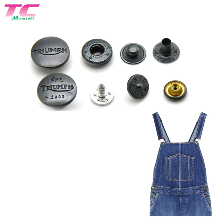 Custom Square Metal Press Button With Diamond, Silver Crystal Metal Snap Button For Jeans Clothing