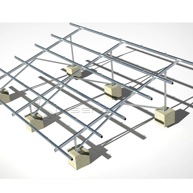 Complete Aluminum Alloy Off-Grid Solar System Solar Ground Mount Racking System for Solar Mounting Systems