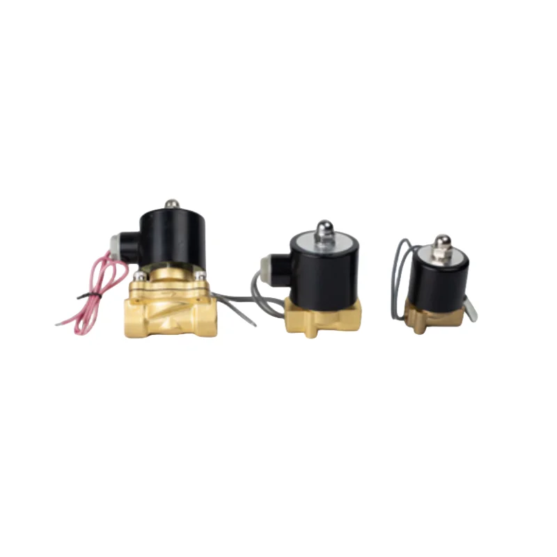 High quality High Quality Brass 2 Way 3/8 Inch Water Gas  Water Level Control Solenoid Valve Irrigation Solenoid Valve For Well Tower