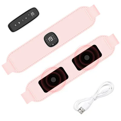 EMS lazy fitness massage belt smart warm palace belt abdominal massager fat shaping heating belt