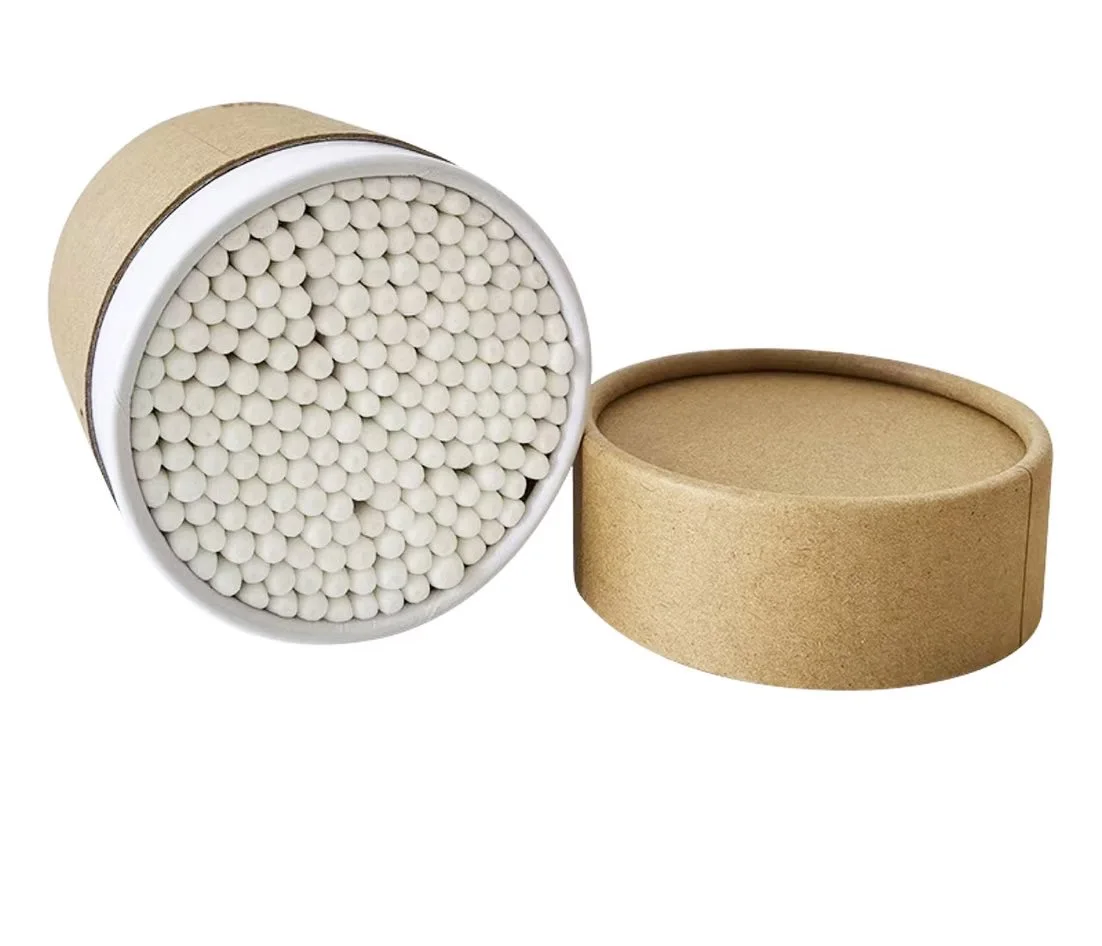 200pcs cup packing eco friendly person care bamboo sticks 100% pure nature cotton buds swabs