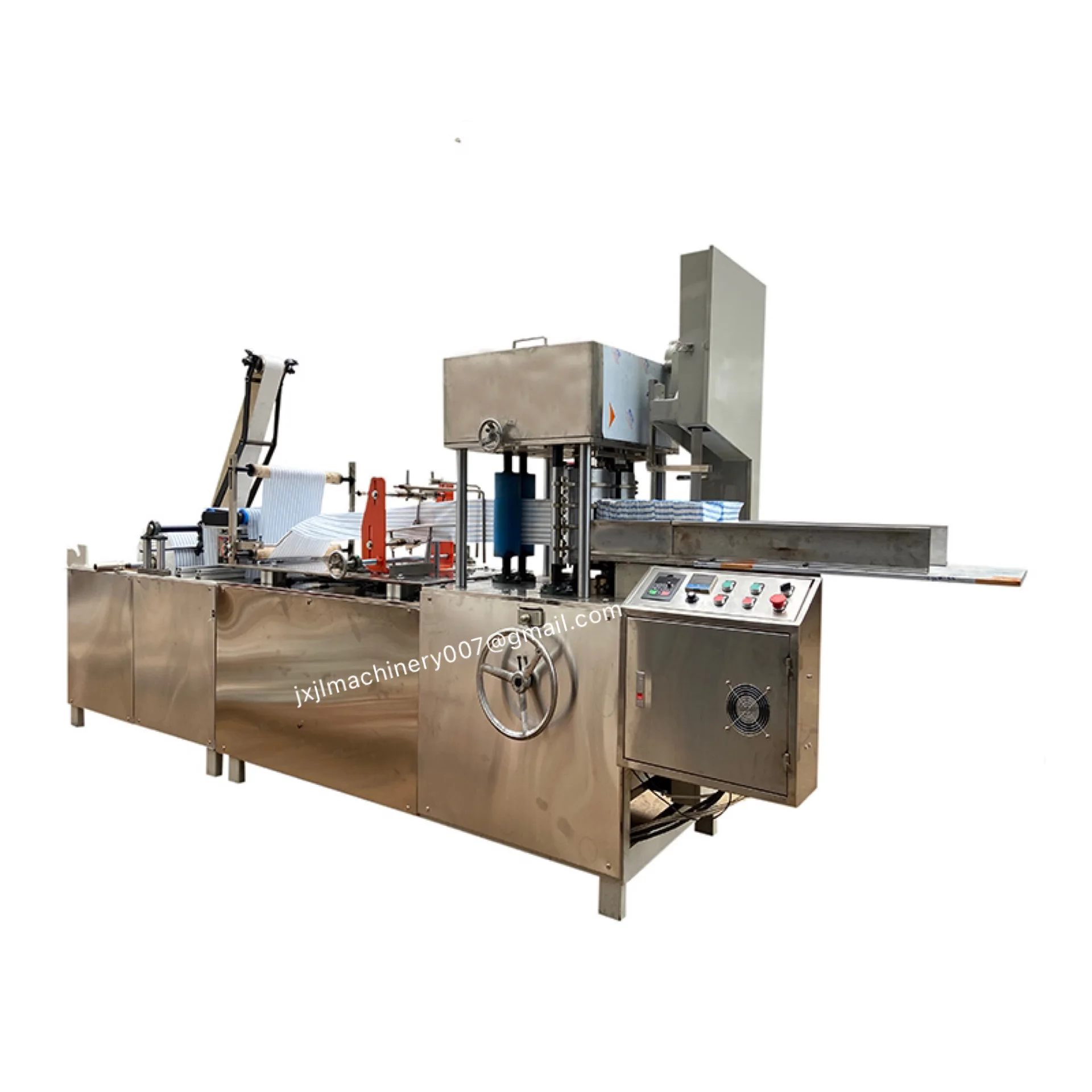 Распродажа автоматическая машина для продольной и складывания нетканого полотна из