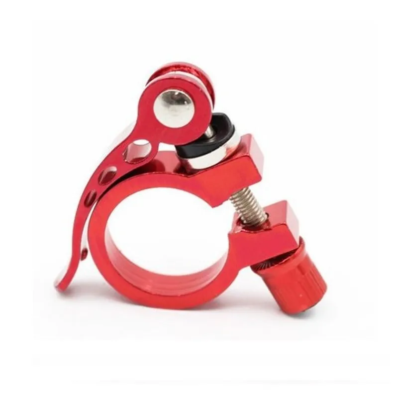 Bicycle Quick Release Seat Post Clamp 25.4mm and 28.6mm MTB Road Bike Seatpost Clamp