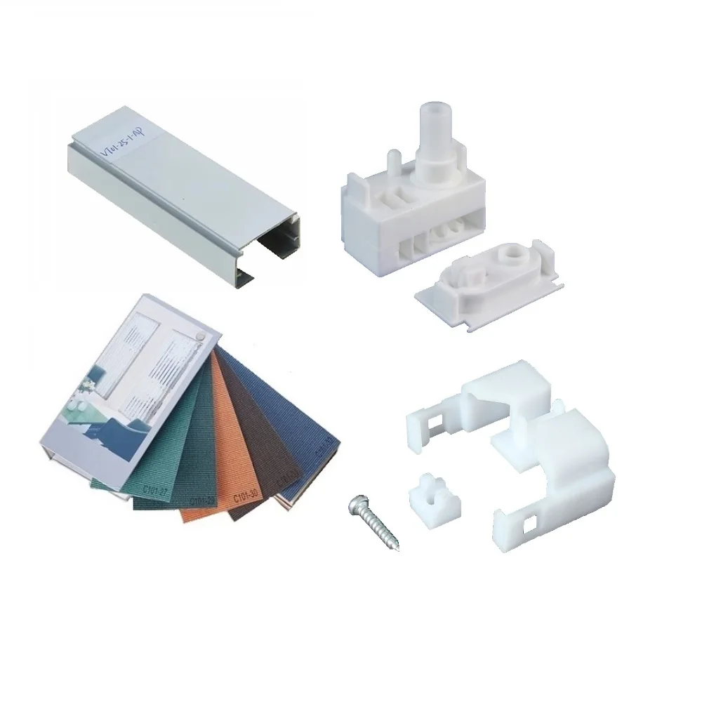 Китай, низкая цена, вертикальные жалюзи из ткани, аксессуары и компоненты