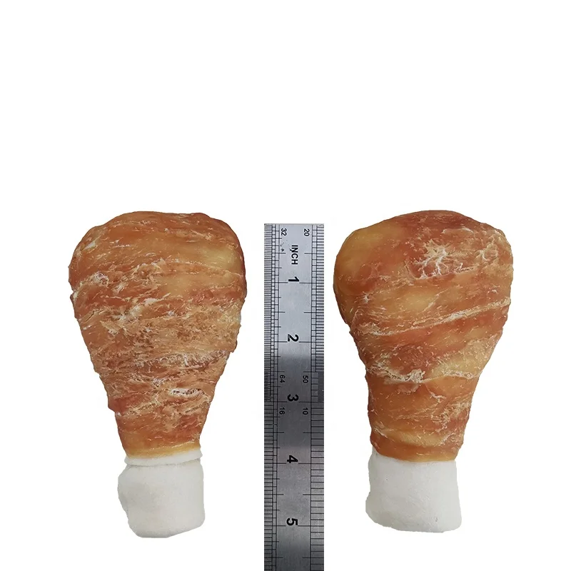 High Quality Durable Delicious Drumstick real chicken wrapped beefhide bones dog chew Dog Treats