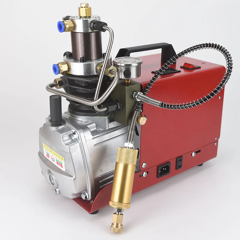 4500psi 300 bar auto stop pcp air compressor pump
