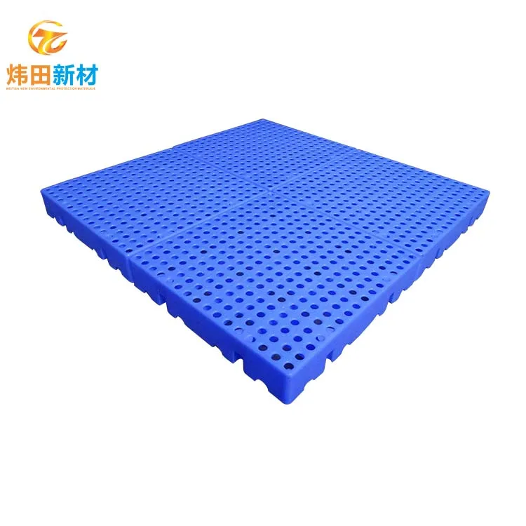 30*30*5cm Cheap HDPE little flat poultry flooring bed sheep dog chicken farming slip sheet slatted for sale Floor Plastic Slat