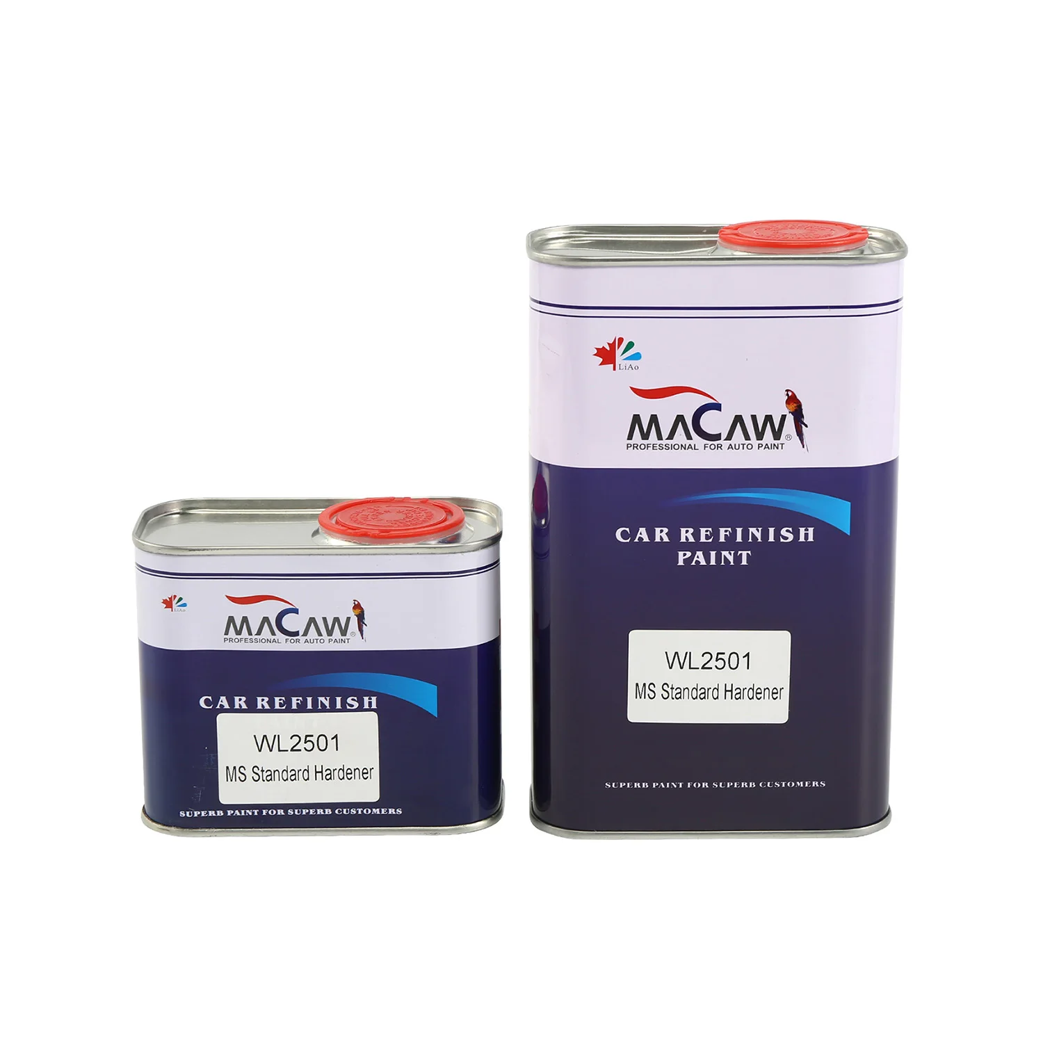 MACAW hot selling spray paint 1K body filler NC putty car paint