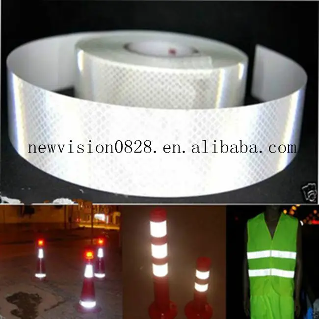  Светоотражающая предупреждающая лента отражатель наклейки материалы Жаростойкие пламя белый алмаз точка Белый Мотоцикл безопасности