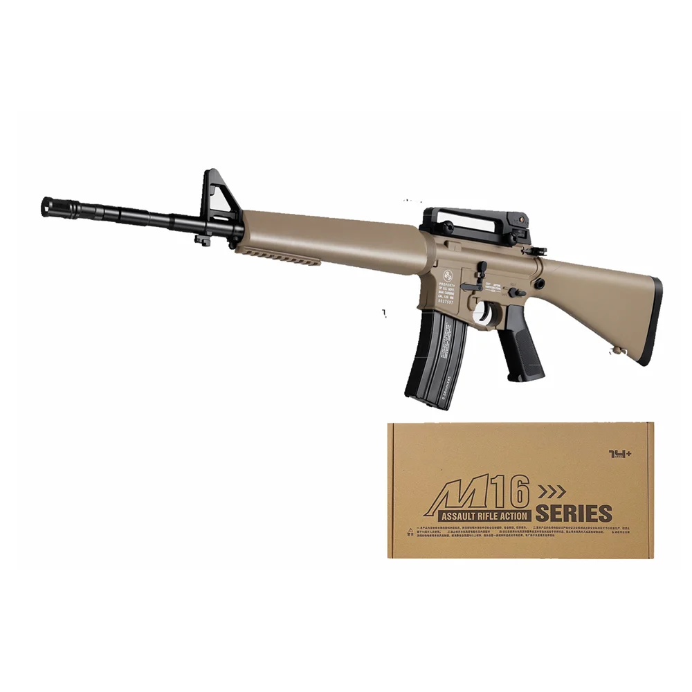 New explosion M16 machine gun toy gun hydrogel blasting launcher gun toy cs battle