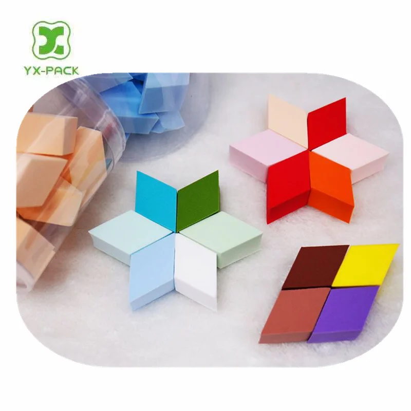 Beauty tools cosmetic teardrop latex free soft foundation puff blender make up sponge