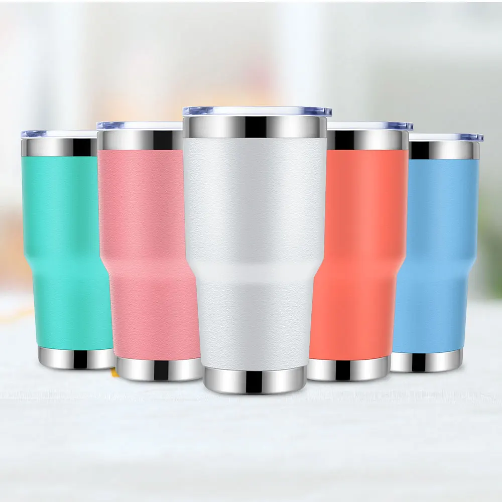 Customise 2020 New Stainless Steel Unique Gradient Ombre Leak Proof Boss Warm Tumblers In Bulk