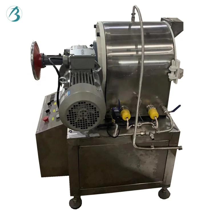 40L small  nut butter chocolate refiner machine