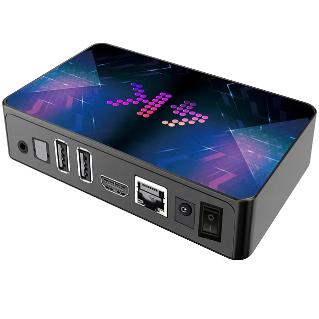 Best IPTV Streaming Server Encoder support H.265 Android 9.1 IPTV Set Top Box
