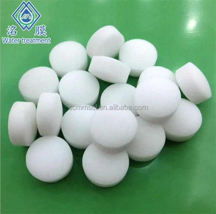 OEM industrial grade tablet water softener salt high purity 99% Good Quality Salt Tablet for Water Softener