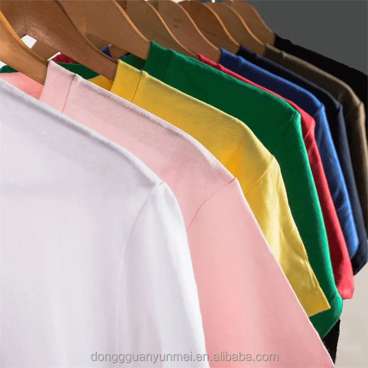 High Quality Summer 100% Cotton Custom Blank Plain Unisex T Shirt Plus Size Fashion T Shirt for Men