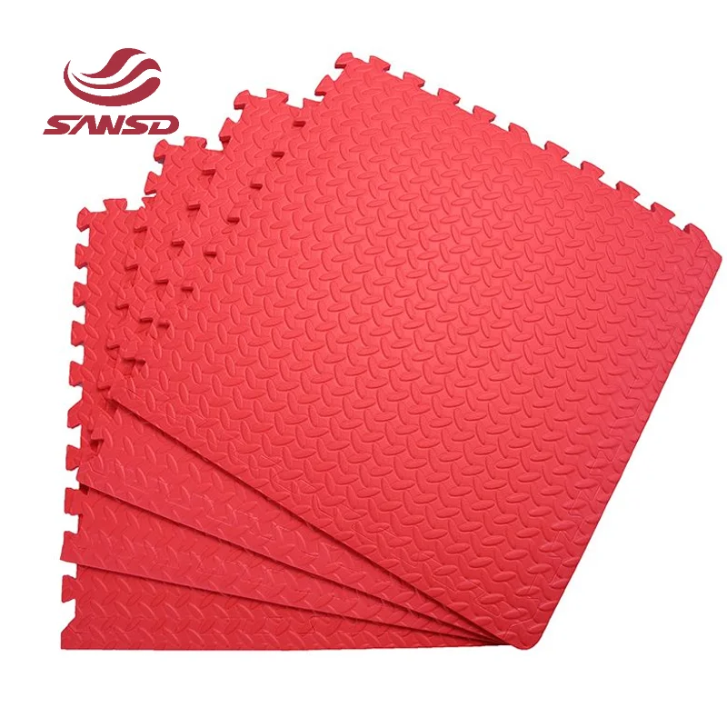 Sansd China Popular Product Environmental Comfort Baby Play Floor Eva Puzzle Mat