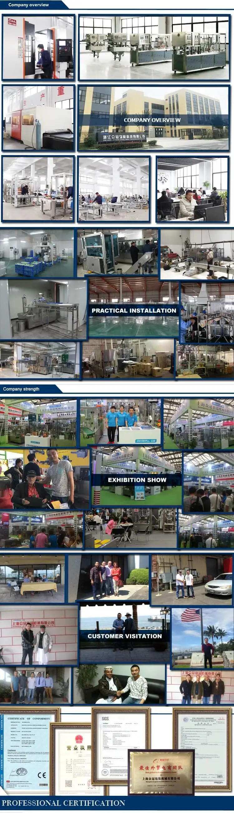 Nice beautiful vertical granule sugar packing machine with roll film making bags from Shanghai China