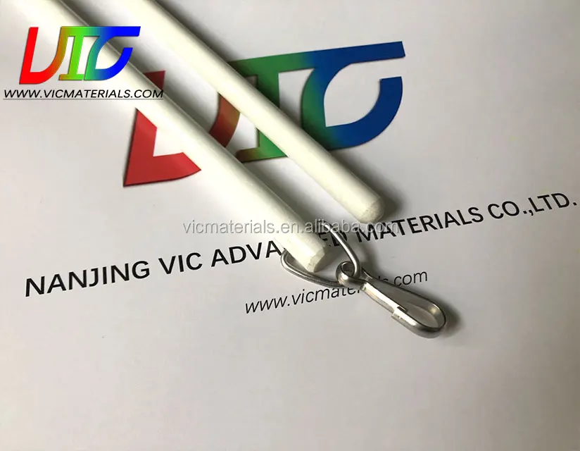 Hot selling fiber curtain rod, good quality fiberglass curtain pull rod stick supplier