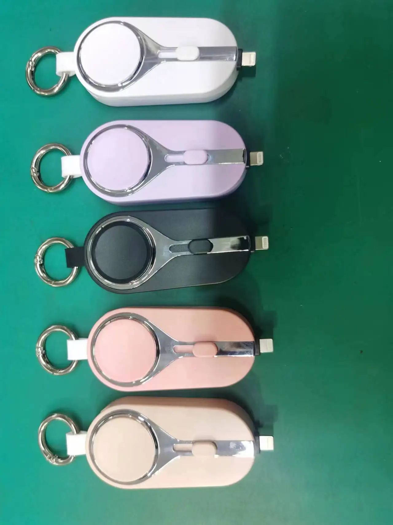 Hot Selling Products 2024 Mini Portable Mag Safe Mobile Solar Keychain Power Bank Fast Charging 3000mAh Powerbank for Iwatch