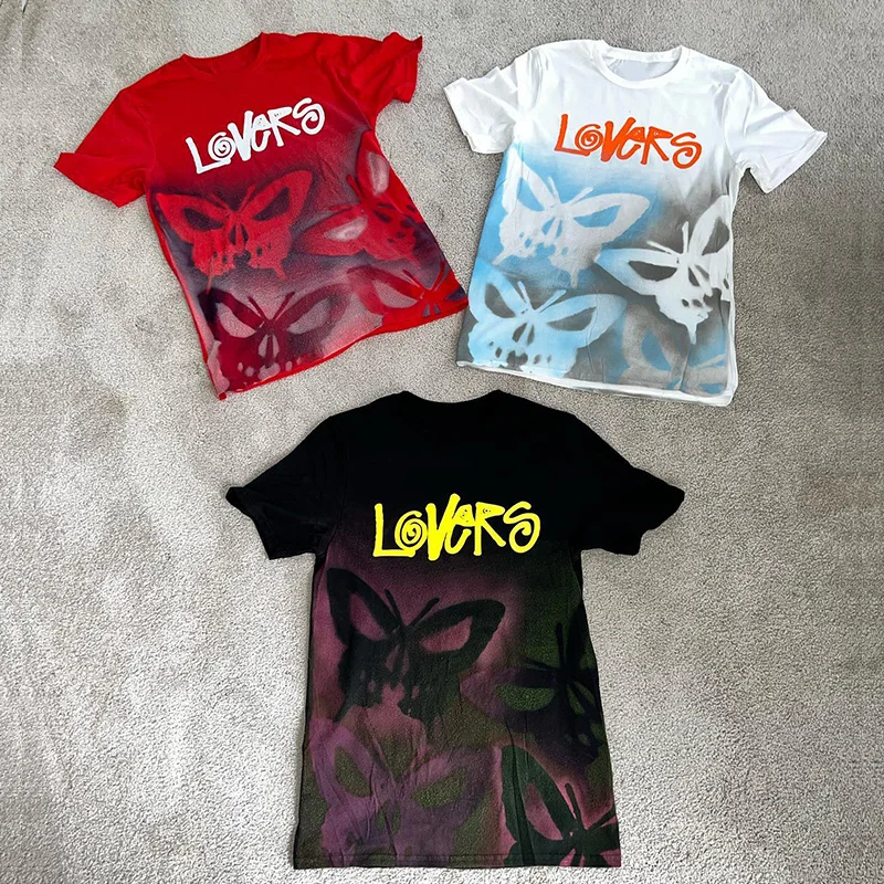 Custom logo Screen Printing High Quality Vintage Heavyweight Oversized Unisex Wholesale men streetwear white tshirt