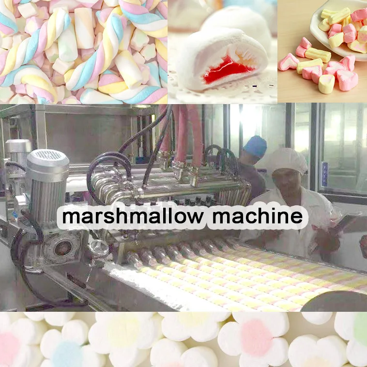 high-tech marshmallow production machine / extruded marshmallow candy making machine